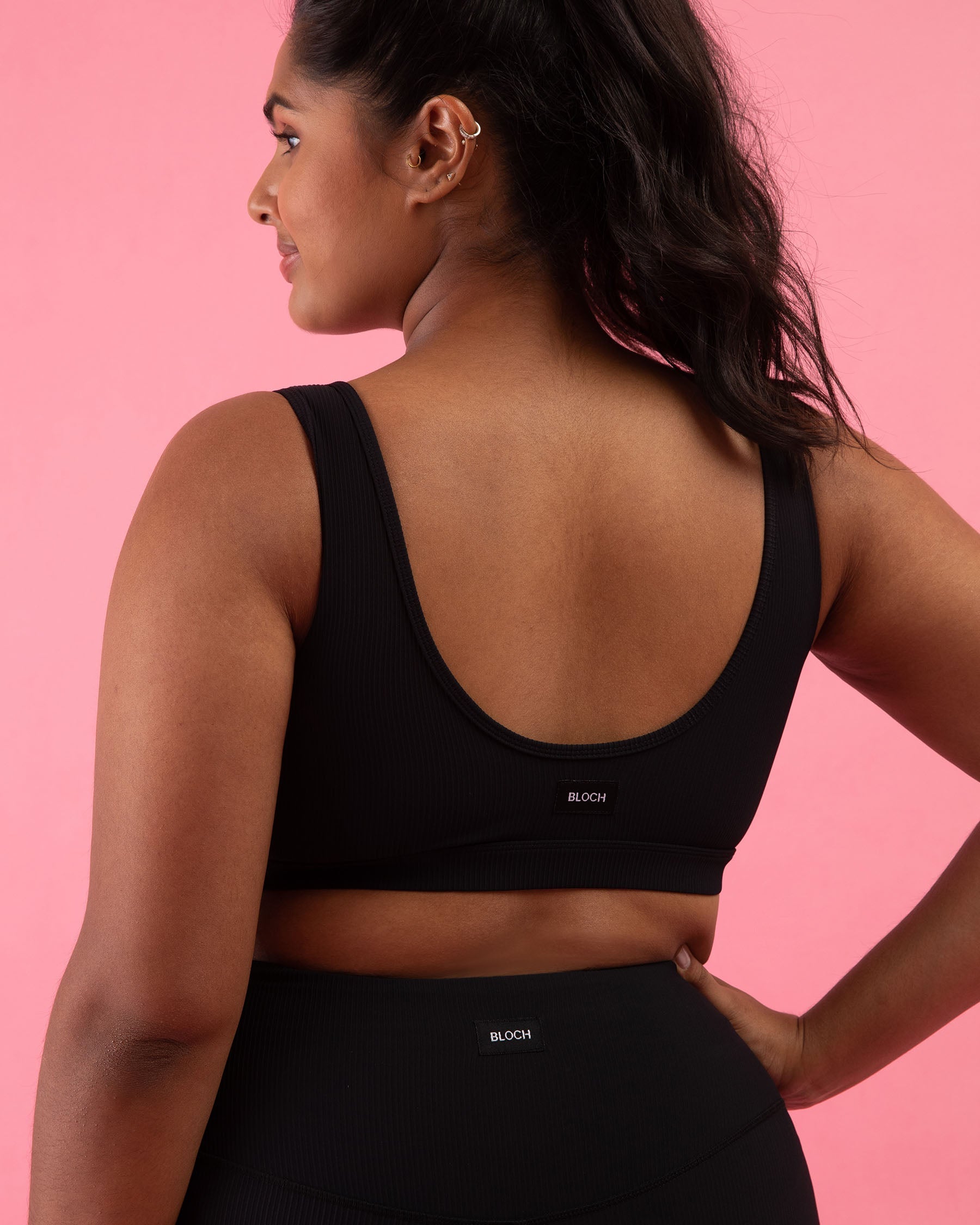 Bloch Play Zip Crop