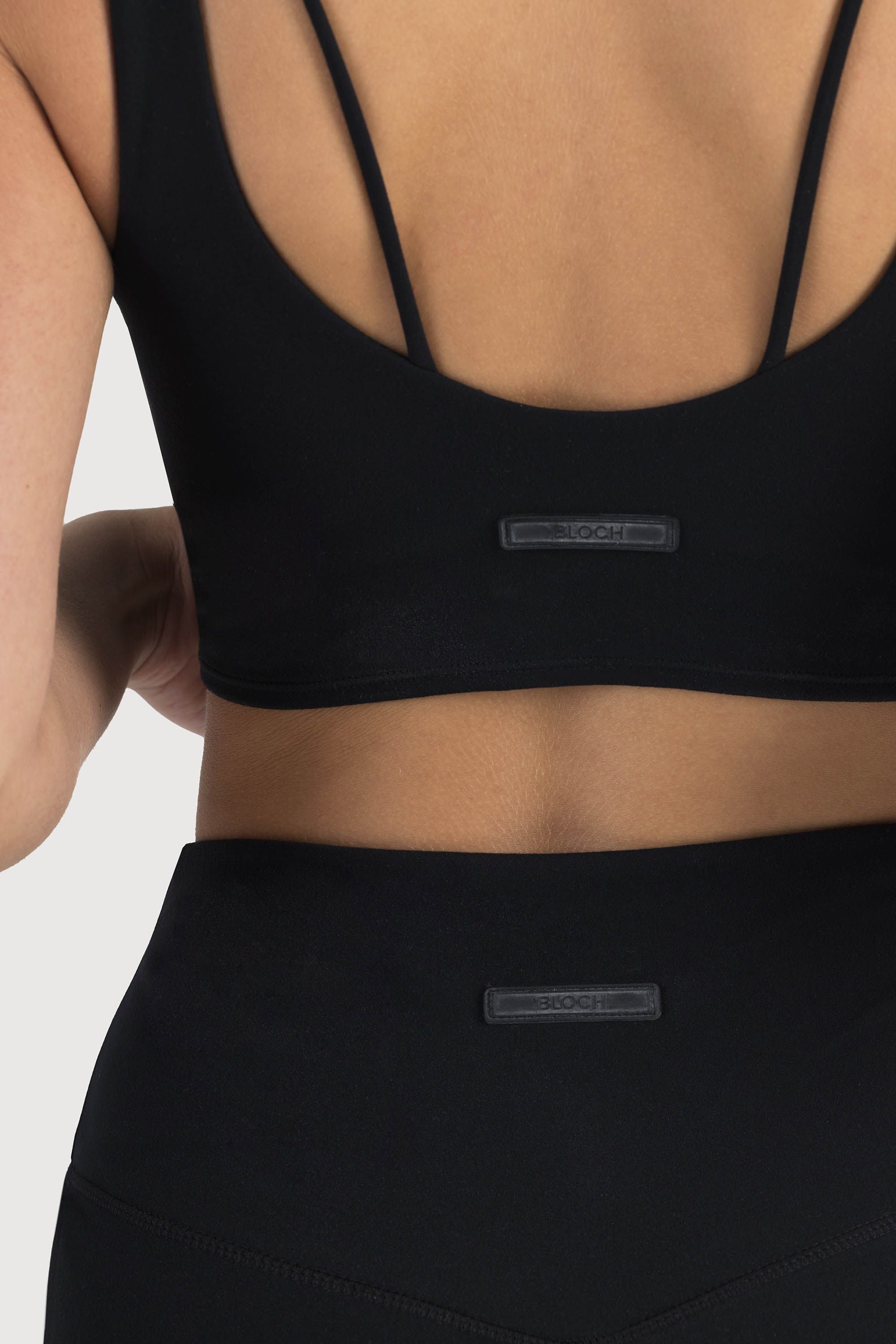 Bloch Technique Scrunch Hem Crop