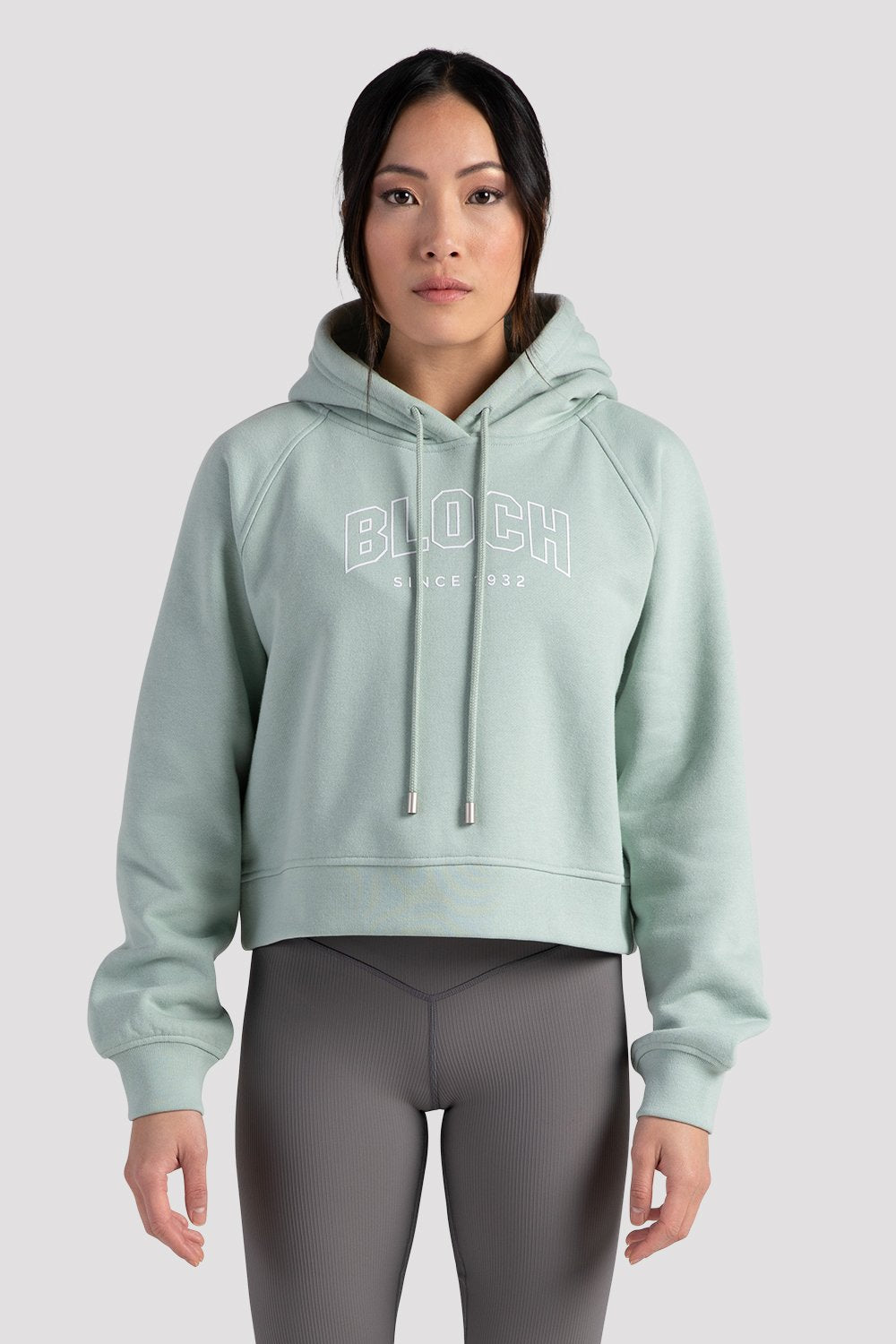 Off-Duty Terry Crop Hoodie