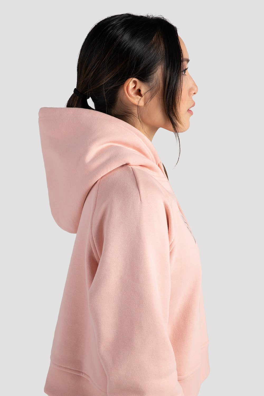 Off-Duty Terry Crop Hoodie