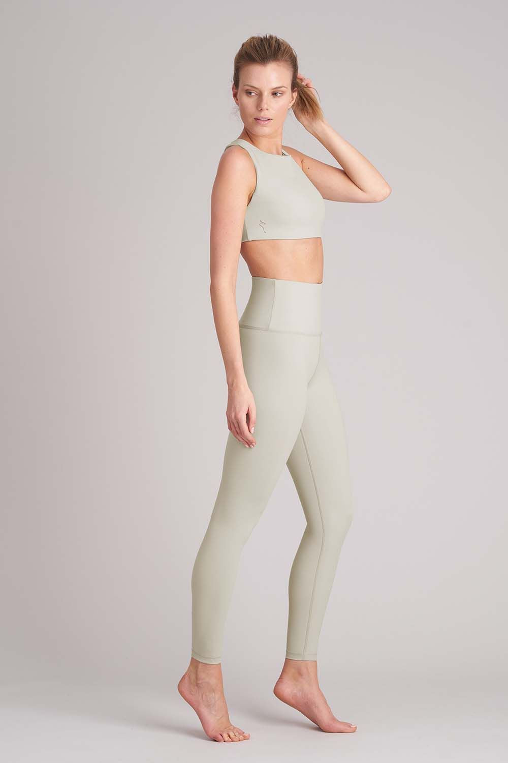 Zise Gigi Twist Back Crop Top