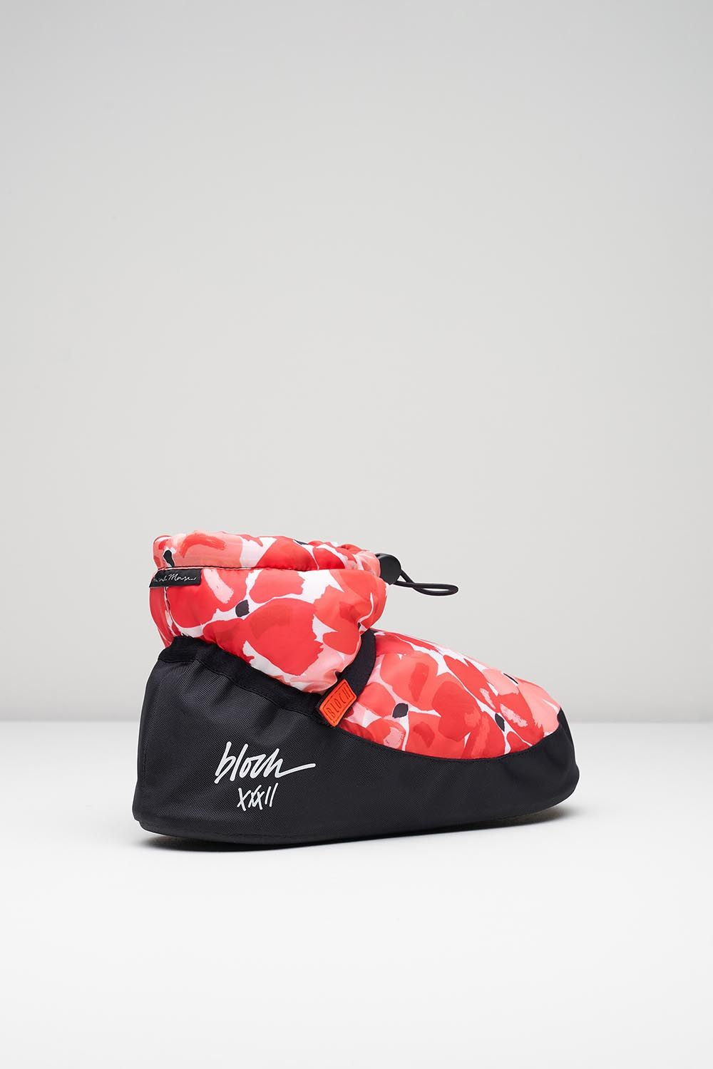 Adult Hibiscus Print Ankle Warm Up Booties