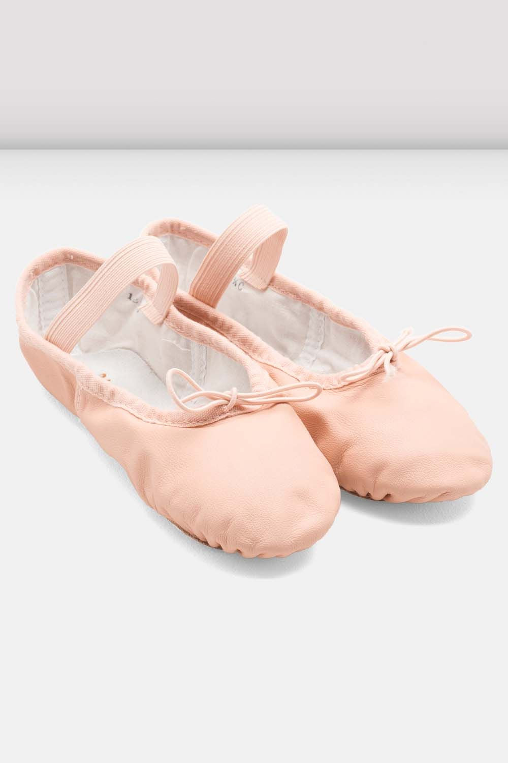 Ladies Dansoft Leather Ballet Shoes