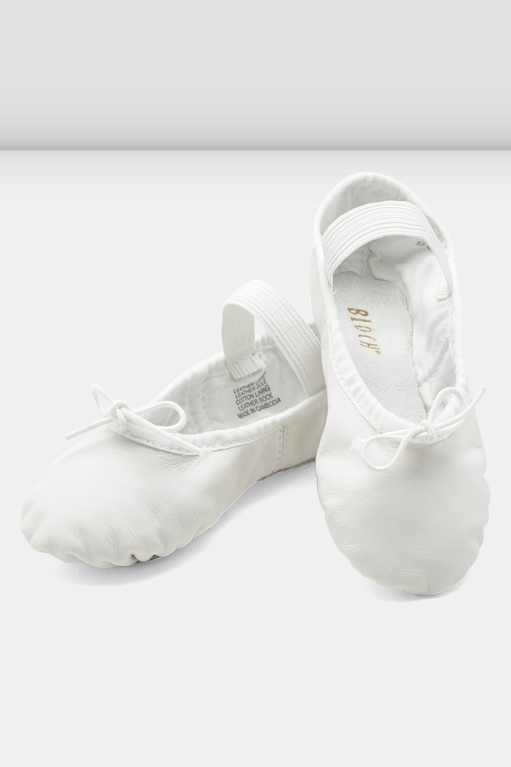 Toddler Dansoft Leather Ballet Shoes