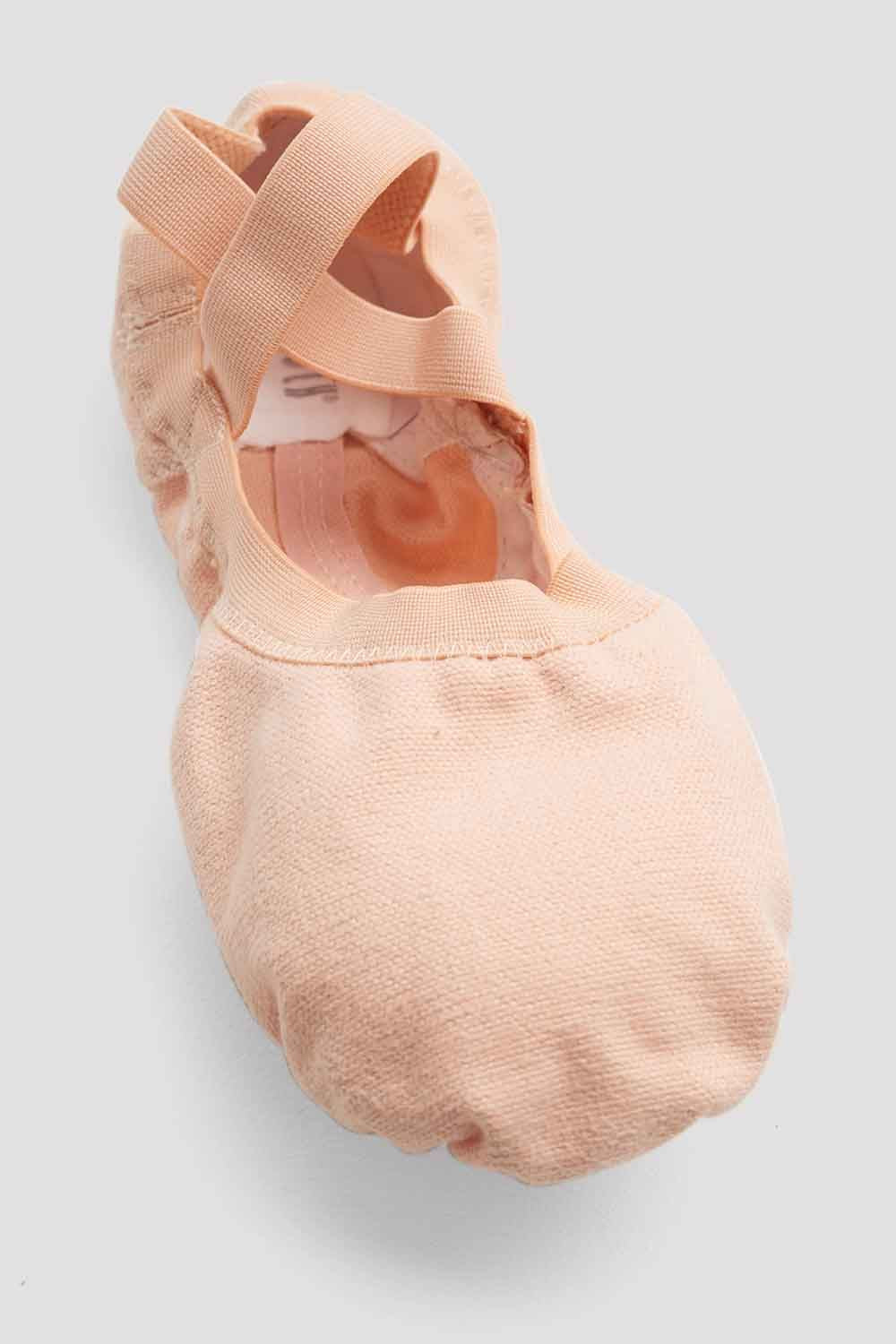 Ladies Pro Elastic Canvas Ballet Shoes