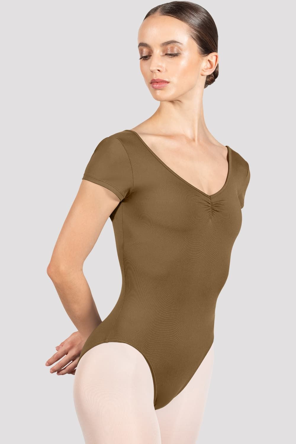 Ladies Penny Cap Sleeve Leotard