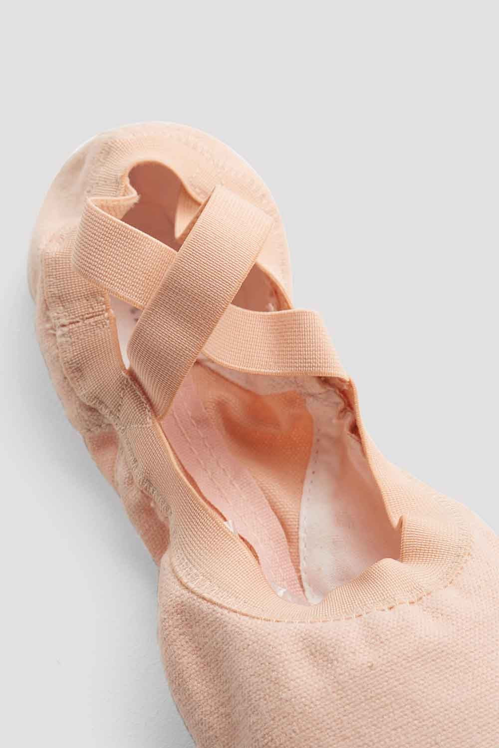 Ladies Pro Elastic Canvas Ballet Shoes