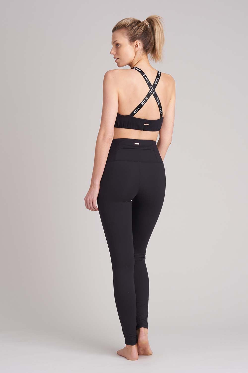 Zise Mimi Cross Back Crop Top