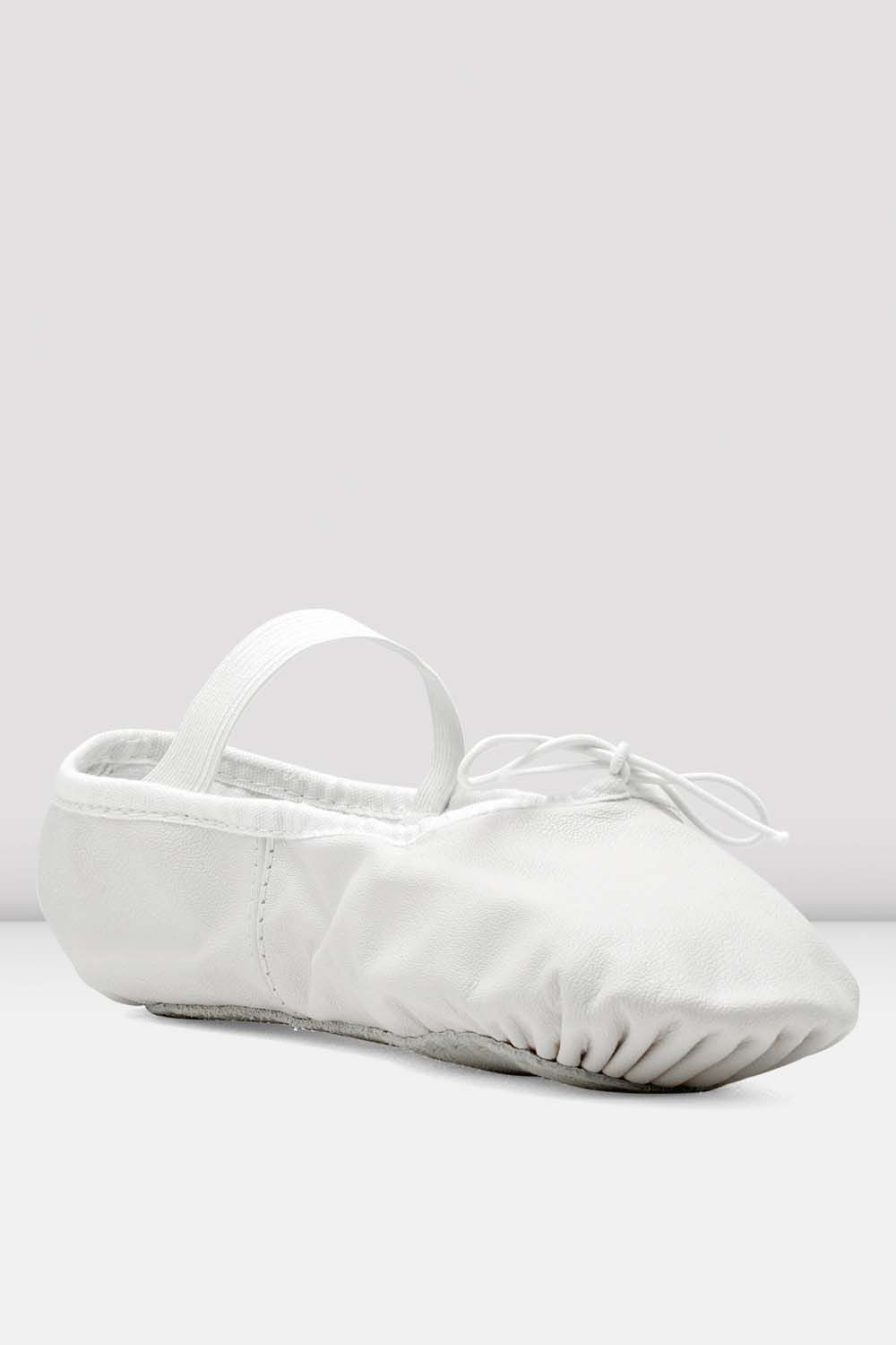 Ladies Dansoft Leather Ballet Shoes