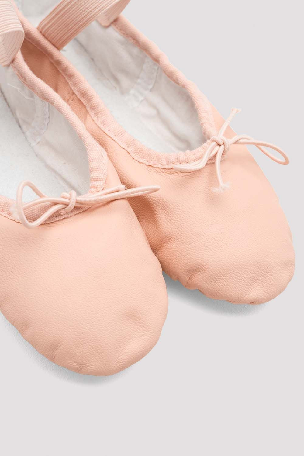 Ladies Dansoft Leather Ballet Shoes