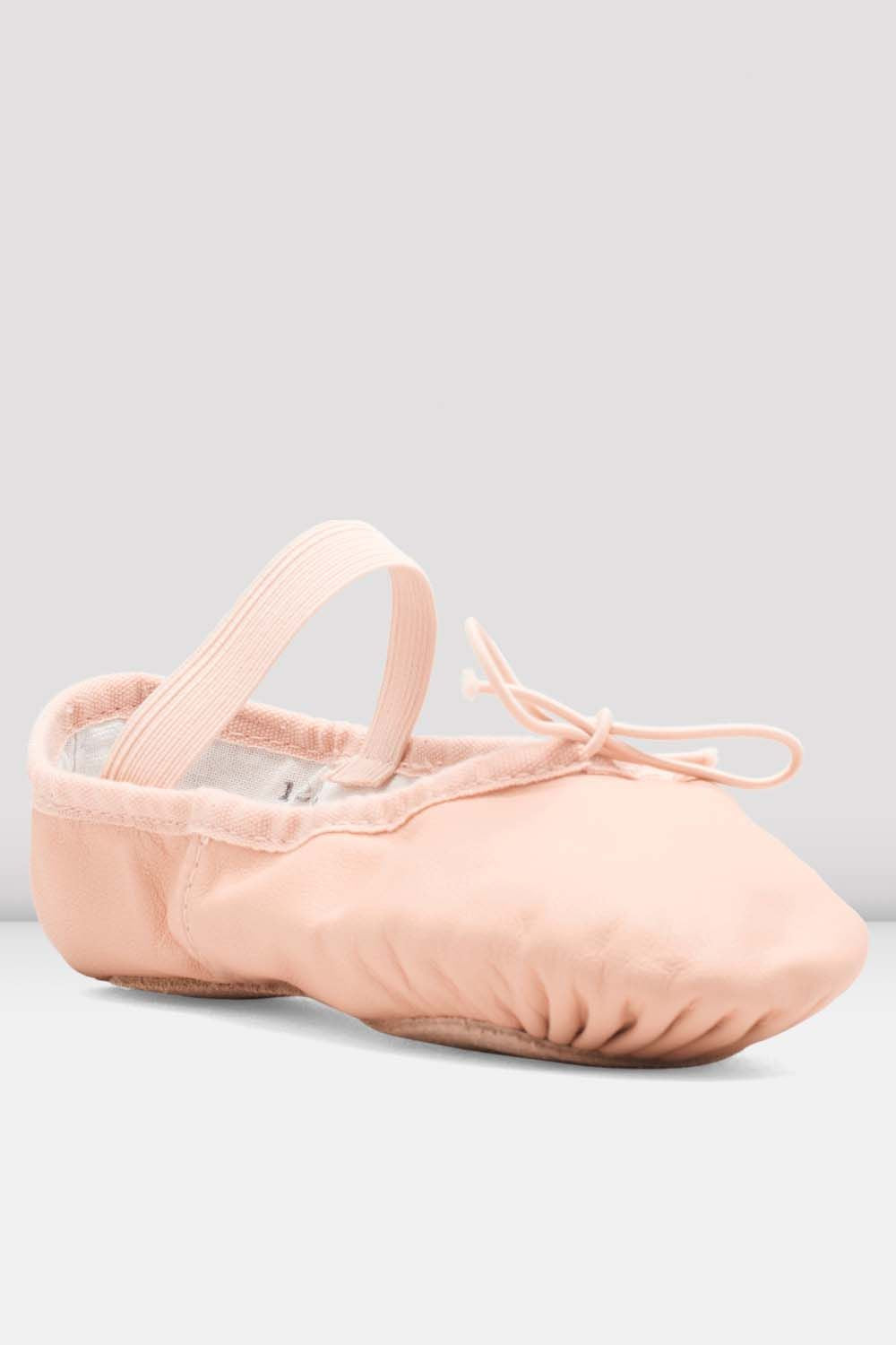 Ladies Dansoft Leather Ballet Shoes