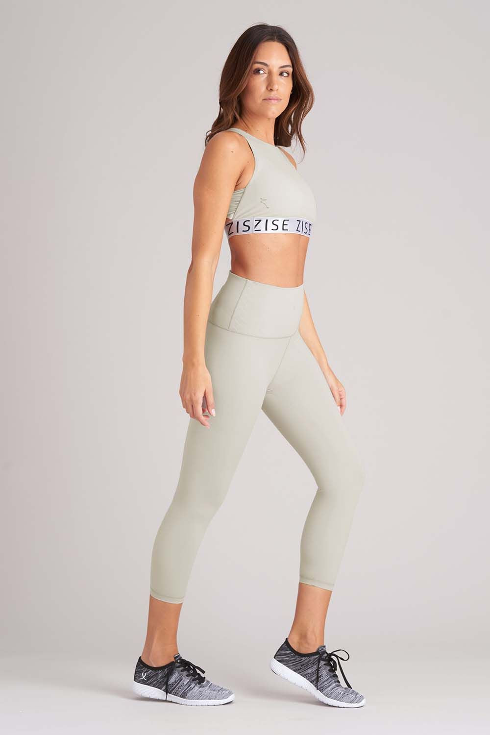 Zise Gigi Cross Back Crop Top